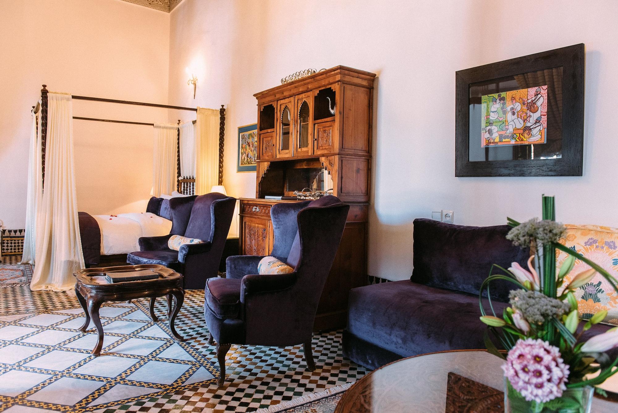 Riad Maison Bleue And Spa Fez Bagian luar foto