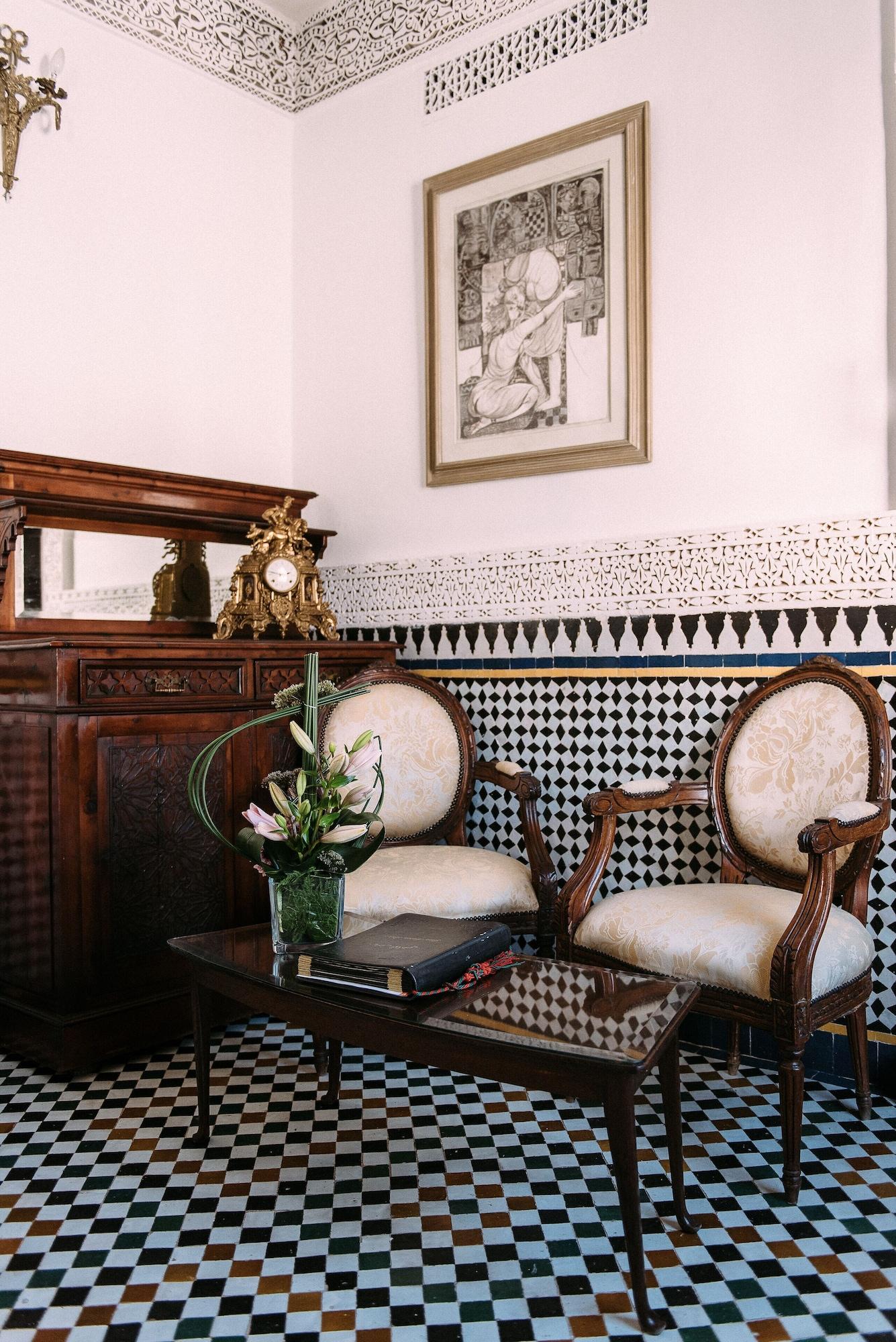 Riad Maison Bleue And Spa Fez Bagian luar foto