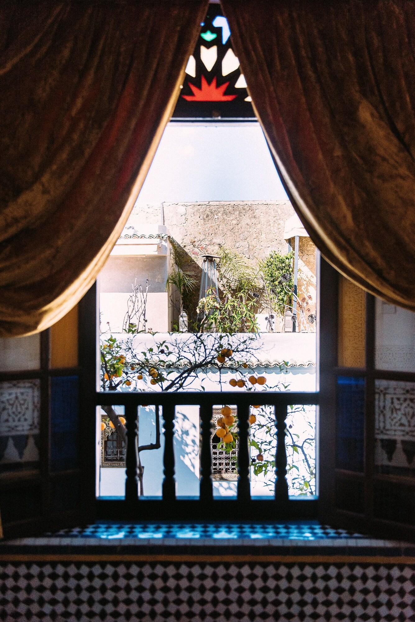 Riad Maison Bleue And Spa Fez Bagian luar foto