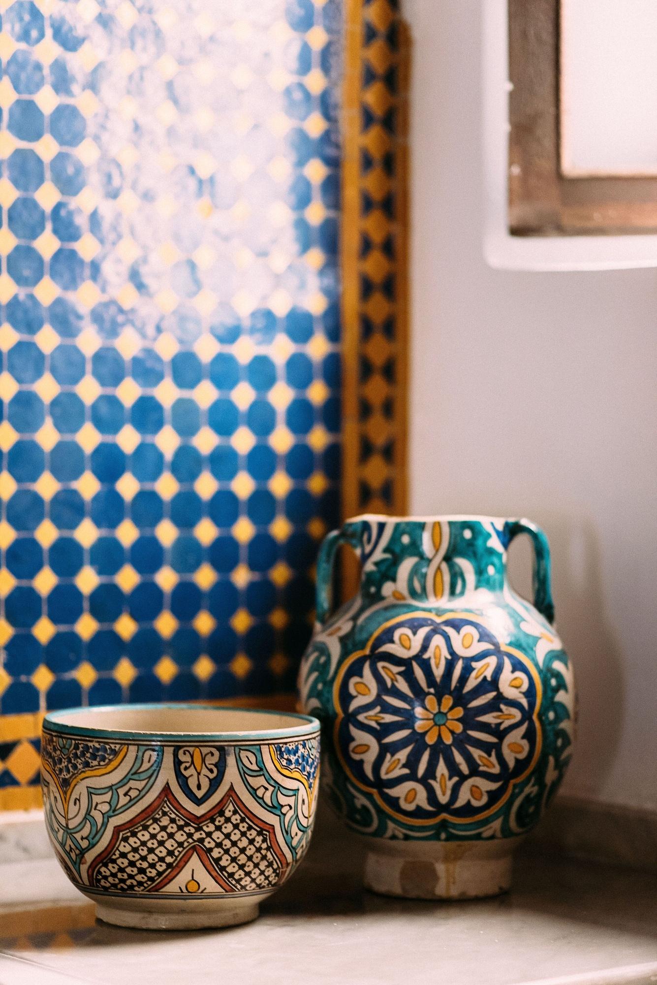 Riad Maison Bleue And Spa Fez Bagian luar foto