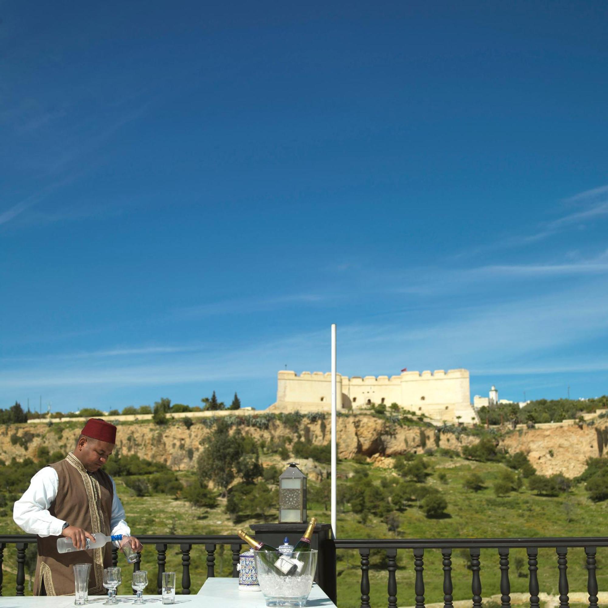 Riad Maison Bleue And Spa Fez Bagian luar foto