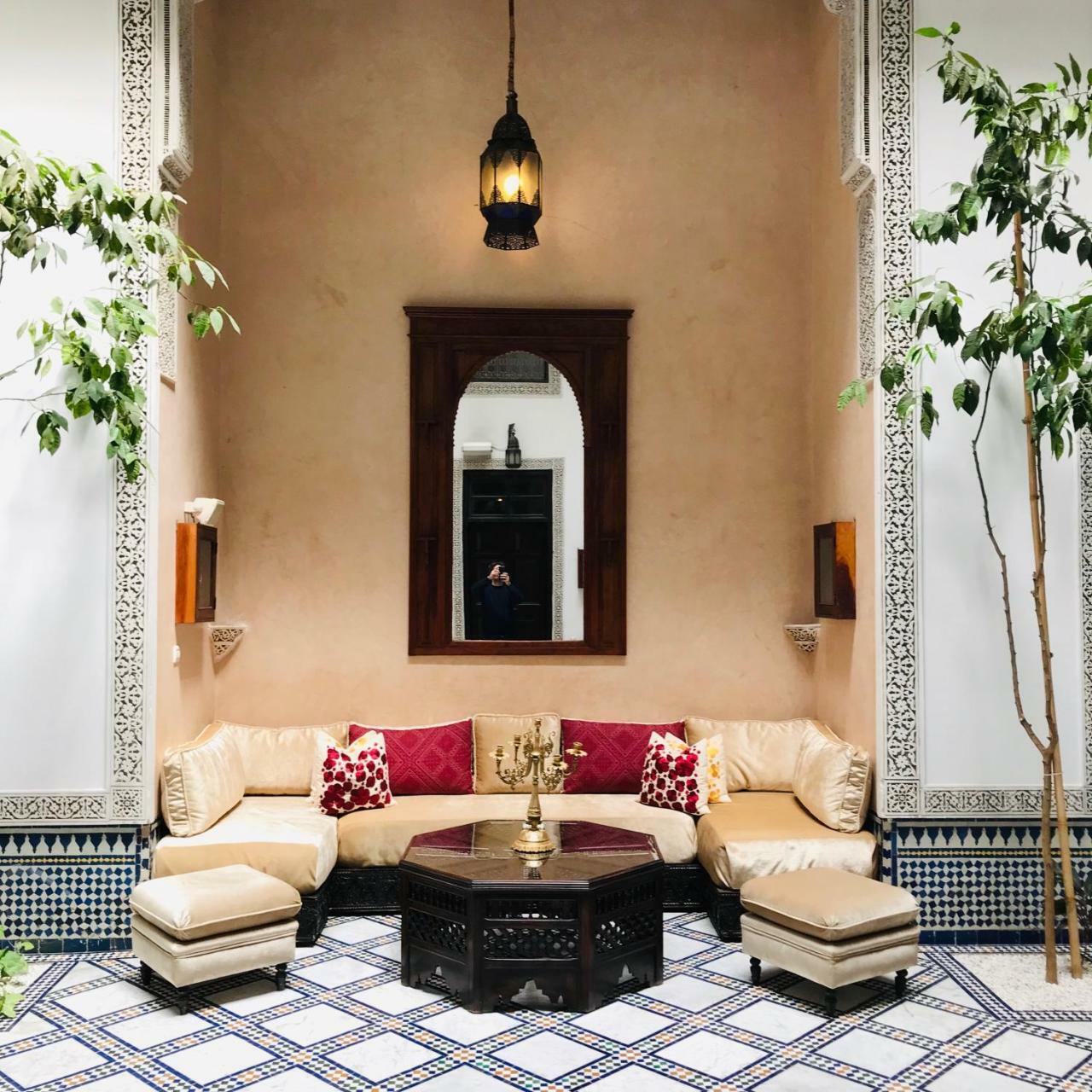 Riad Maison Bleue And Spa Fez Bagian luar foto