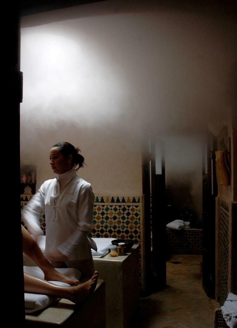 Riad Maison Bleue And Spa Fez Bagian luar foto