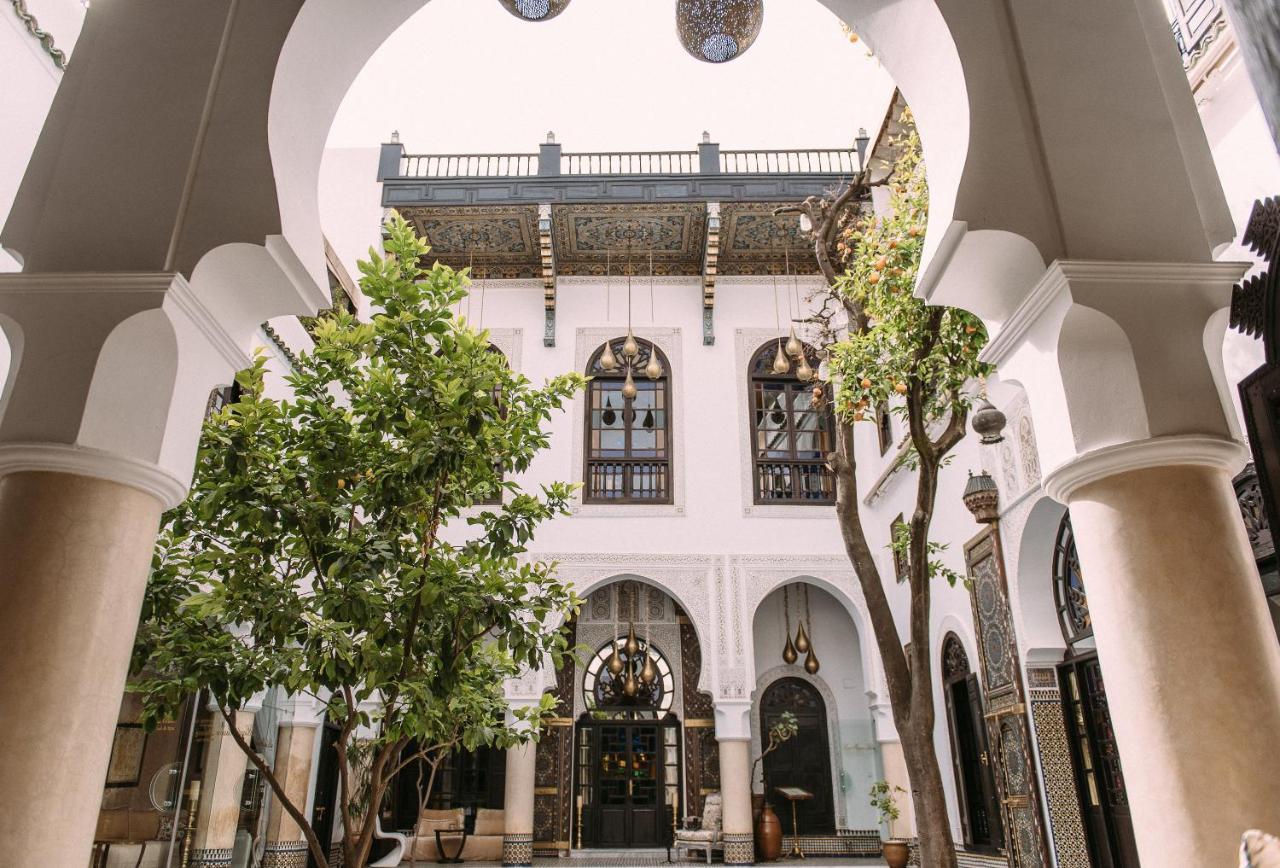 Riad Maison Bleue And Spa Fez Bagian luar foto