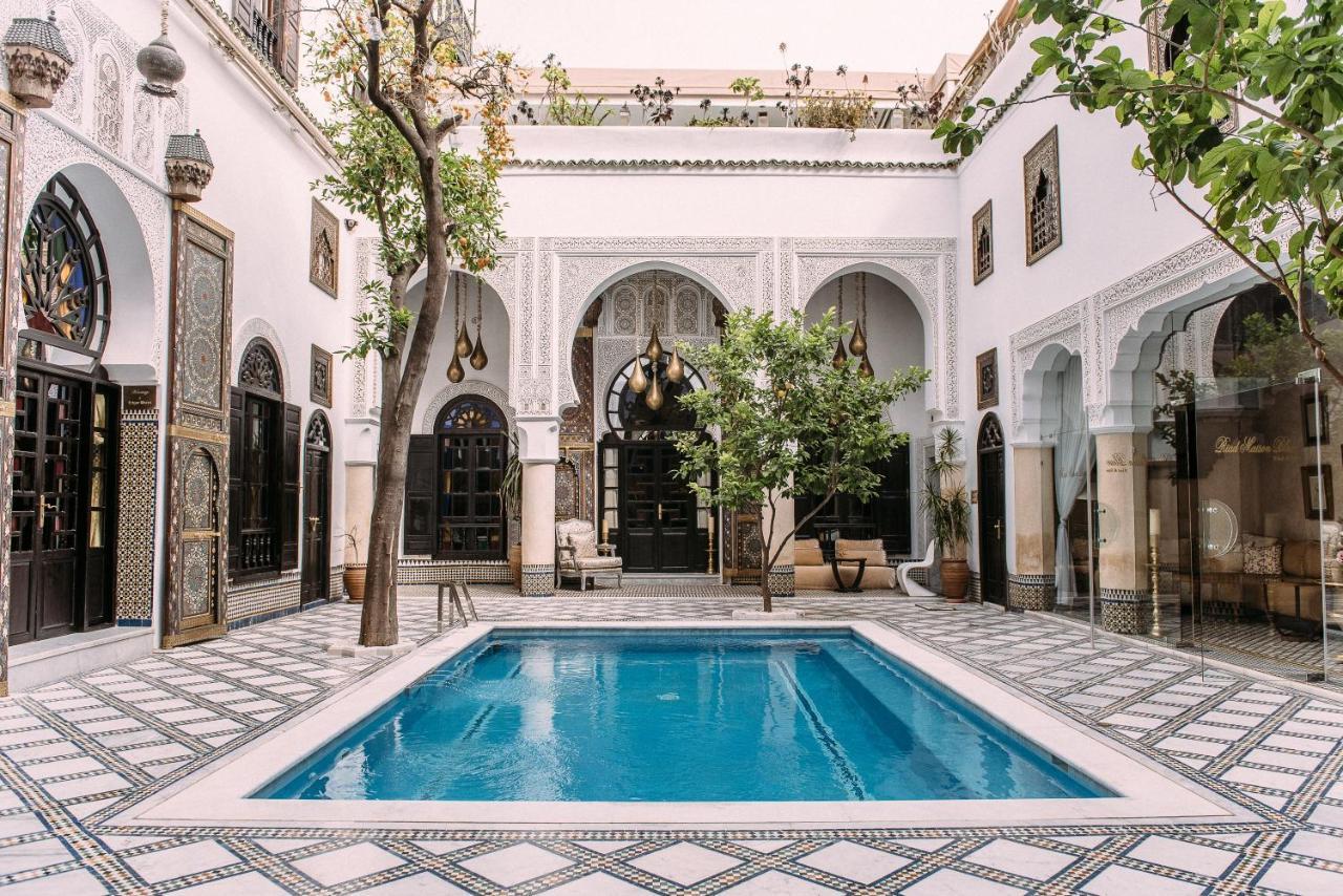 Riad Maison Bleue And Spa Fez Bagian luar foto