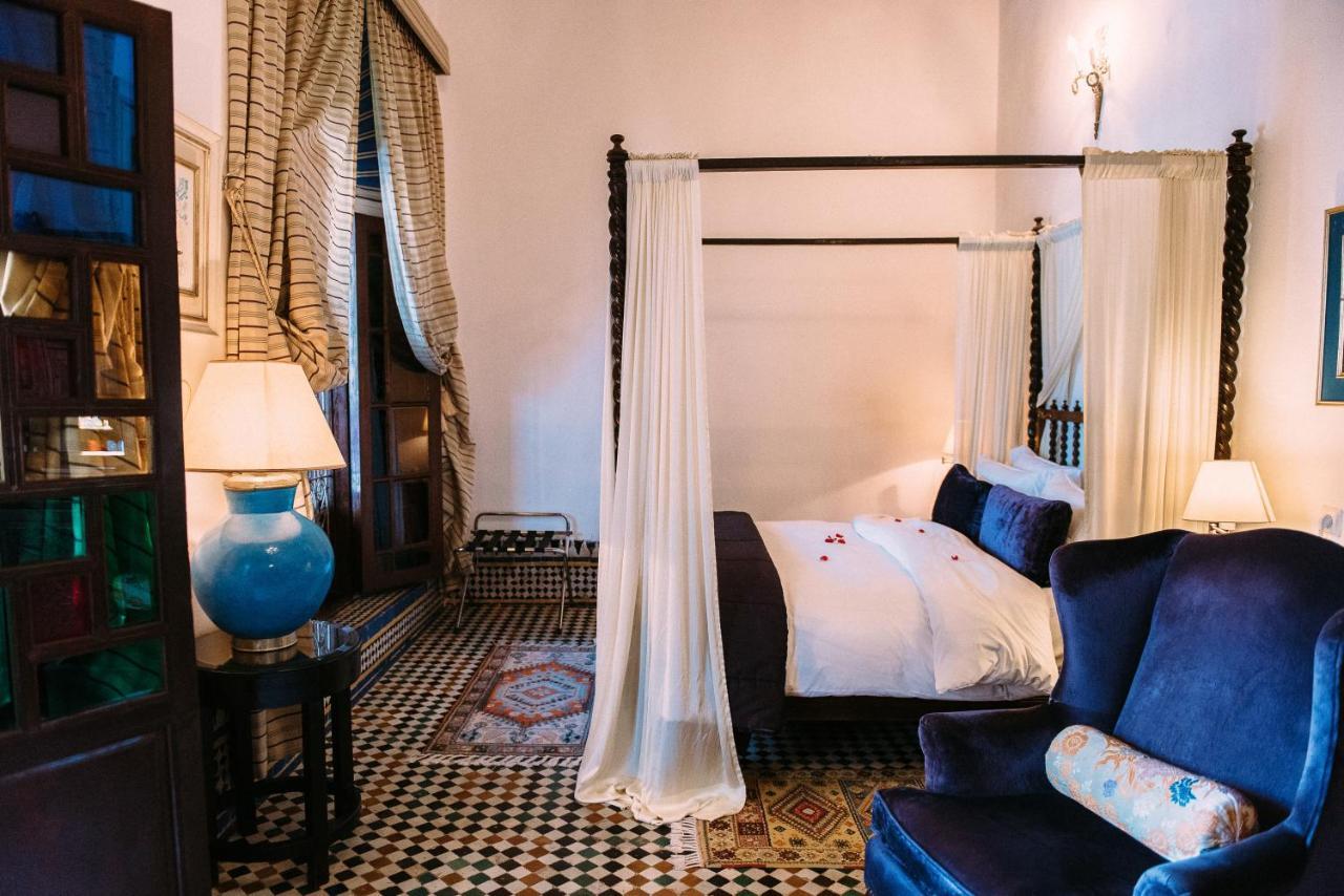 Riad Maison Bleue And Spa Fez Bagian luar foto