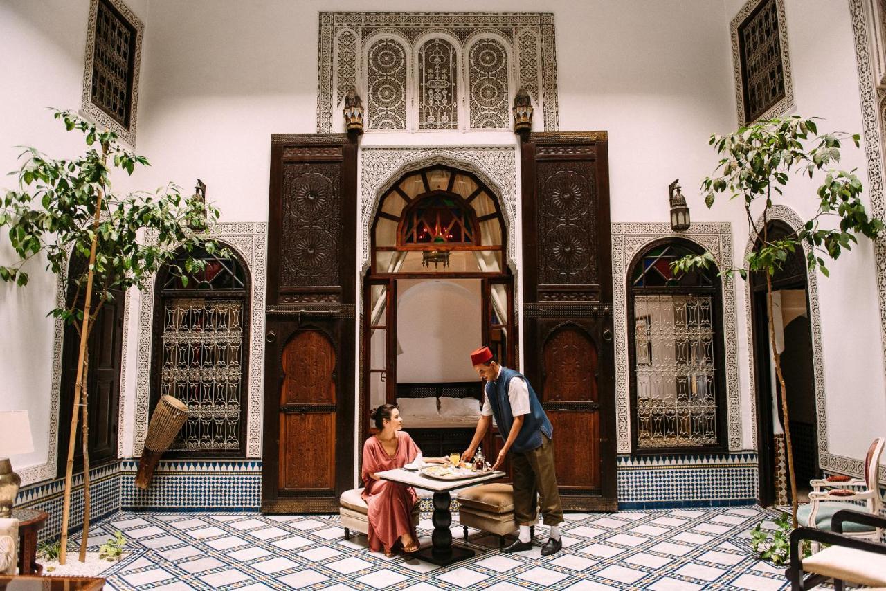 Riad Maison Bleue And Spa Fez Bagian luar foto
