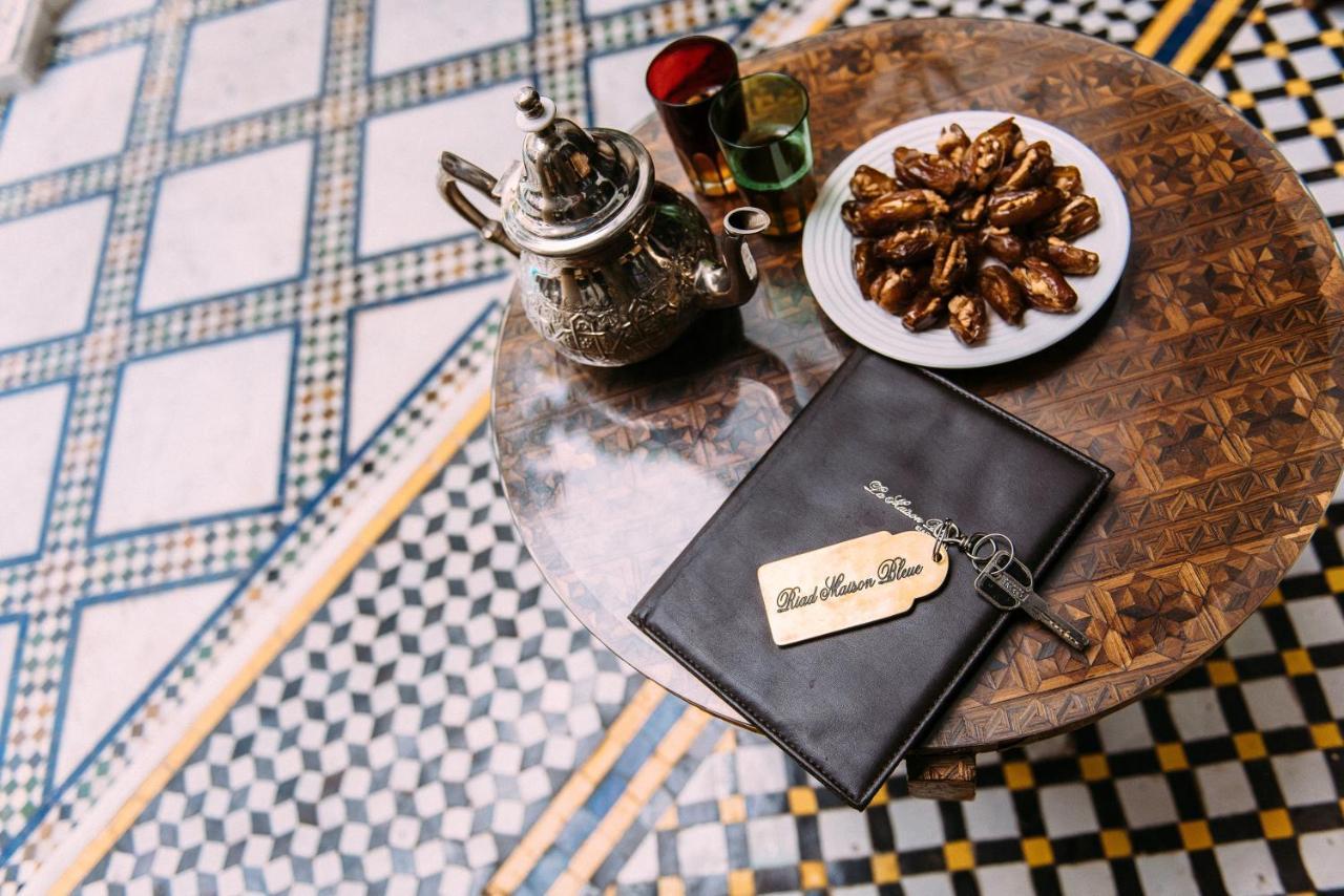 Riad Maison Bleue And Spa Fez Bagian luar foto