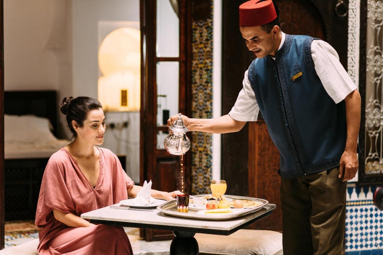 Riad Maison Bleue And Spa Fez Bagian luar foto