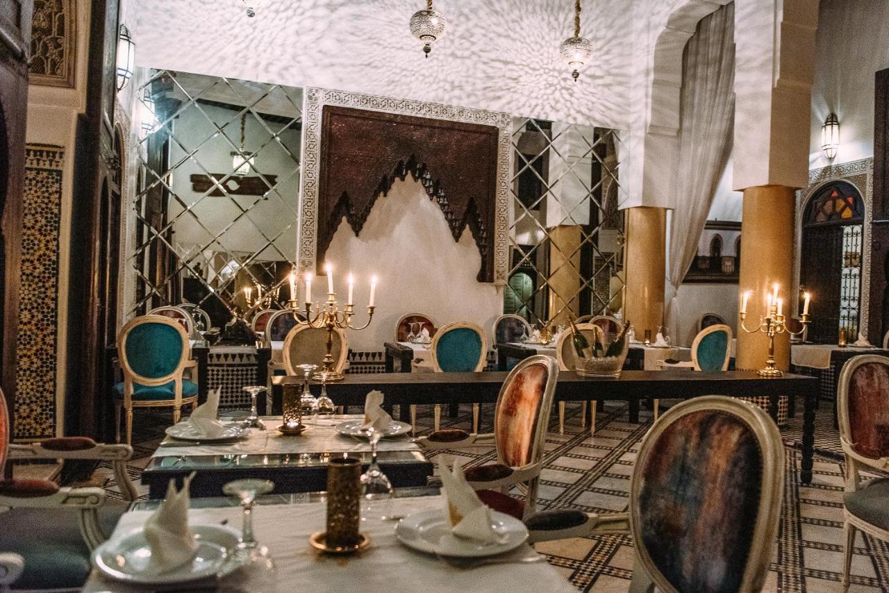 Riad Maison Bleue And Spa Fez Bagian luar foto