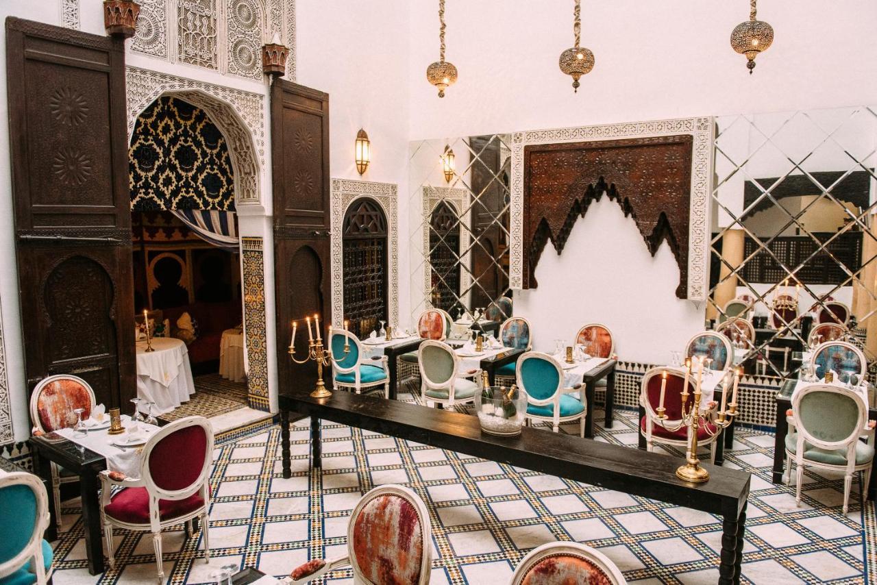 Riad Maison Bleue And Spa Fez Bagian luar foto